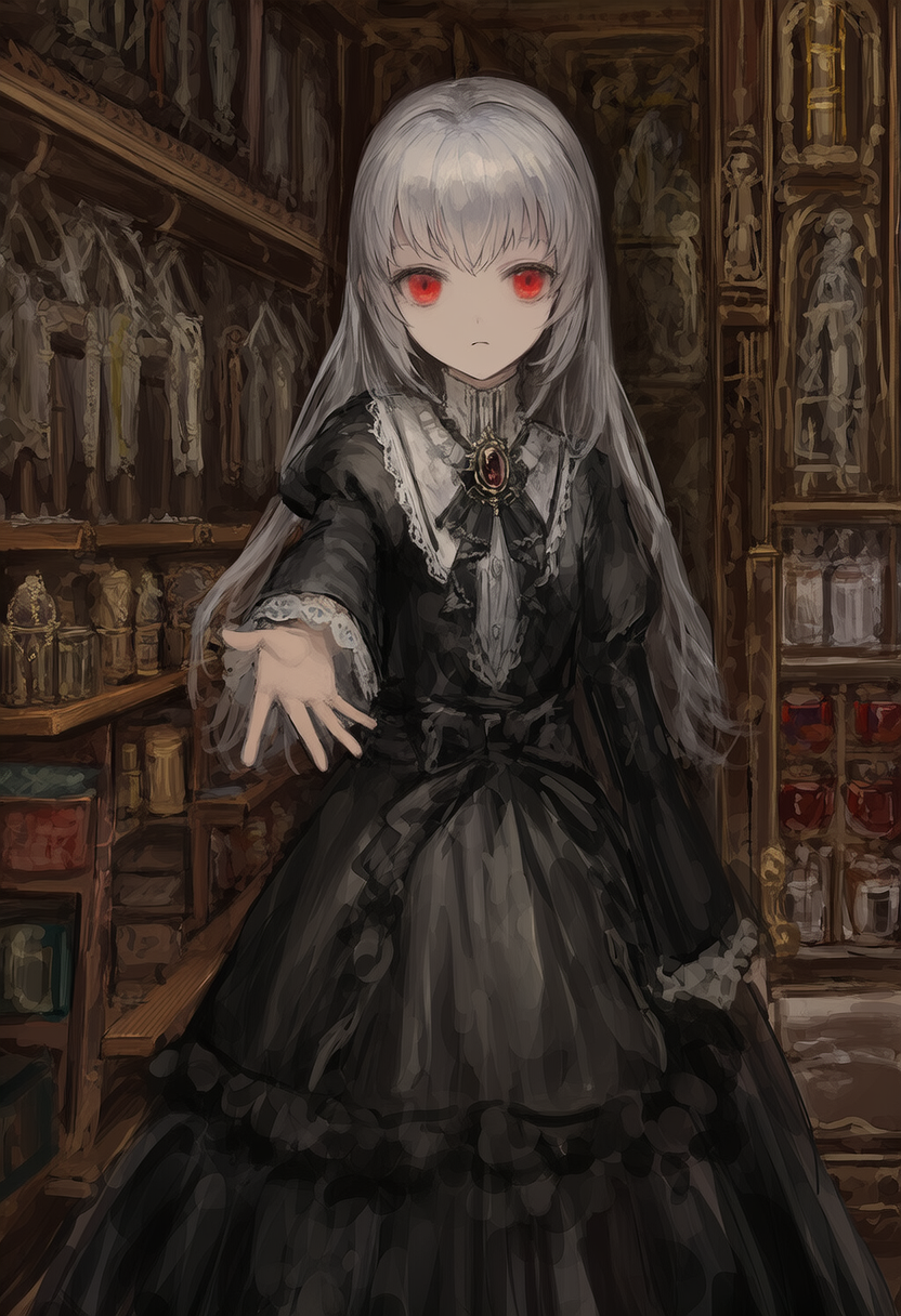 I Became a Horror Story Merchant Inside a Game